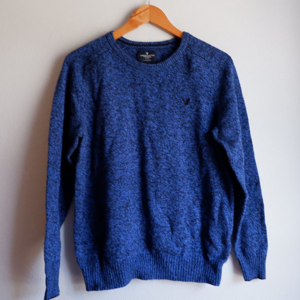 American Eagle | blue classic fit sweater